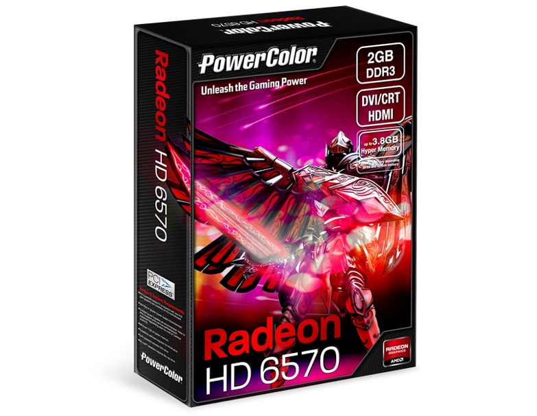 VGA AMD Power Colour 6570 2GB